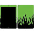 Green Flames iPad Skins